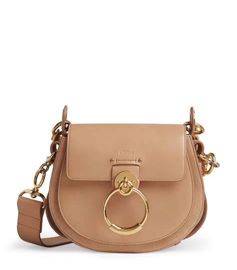 Chloé Small Tess Crossbody Bag In Milky Orange 